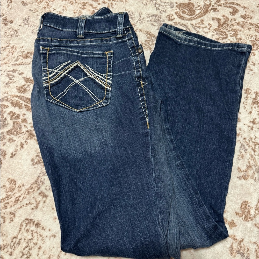 Ariat Women's Dark Blue Boot Cut Jeans
